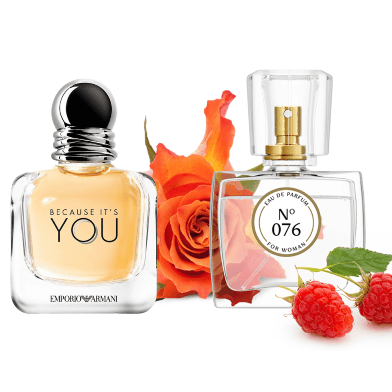 Kvepalai 076 įkvėpti Emporio Armani – Because It’s You